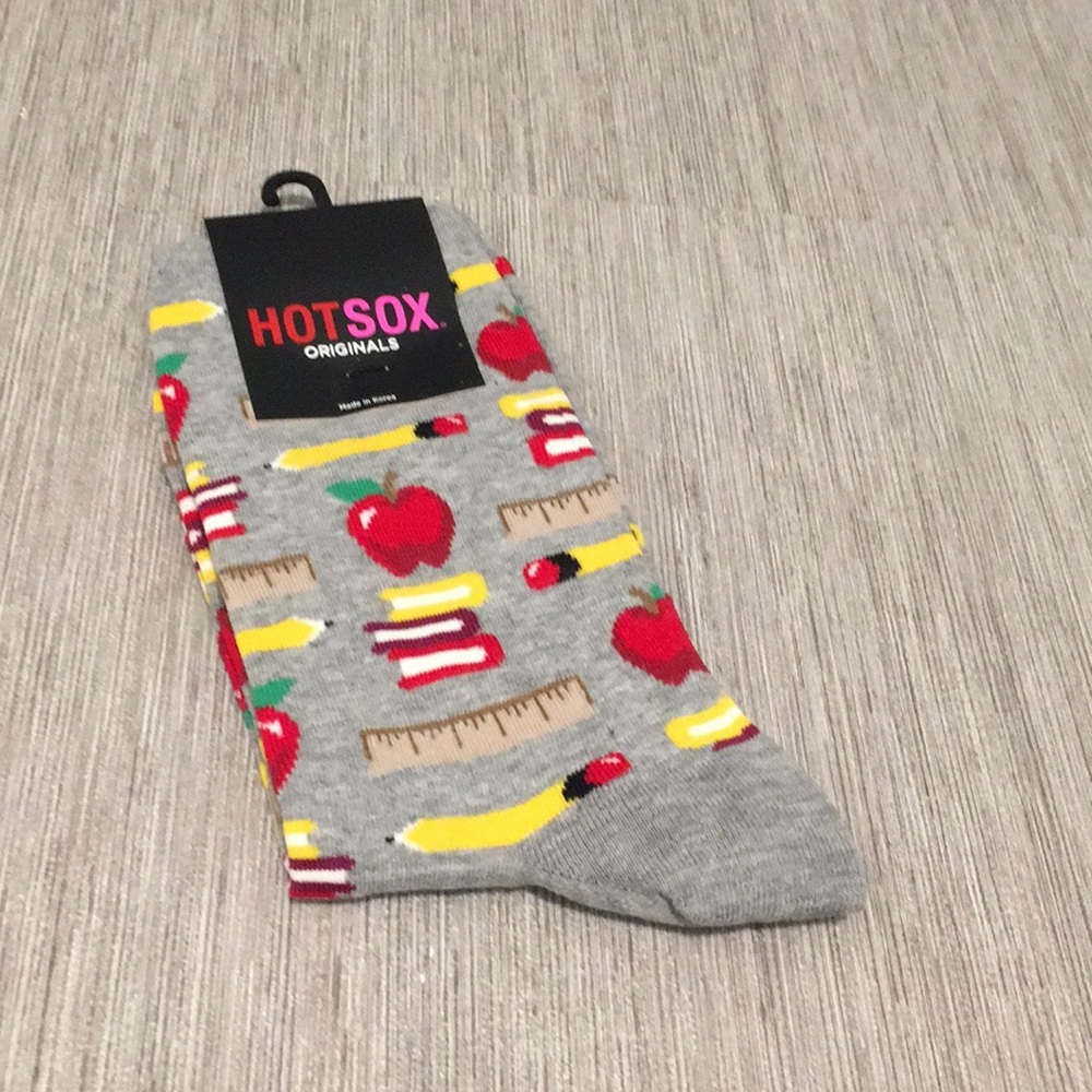 Teacher/school themed socks